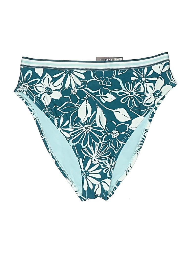 Pre-owned Adore Me Swimsuit Bottoms In Blue