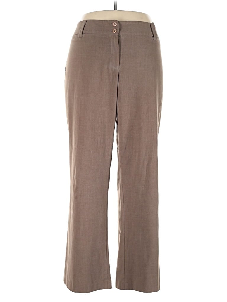 Pre-owned Ab Studio Casual Pants In Brown