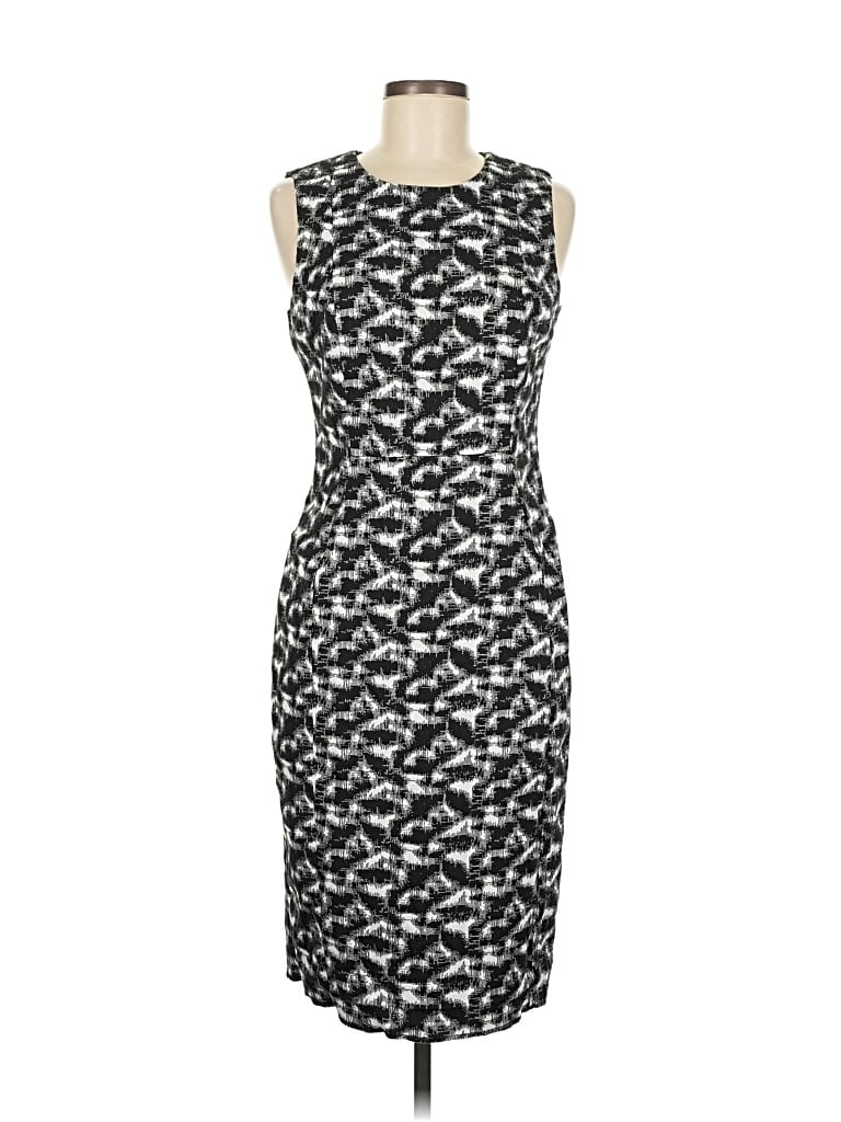 Pre-owned Calvin Klein Cocktail Dress In Black