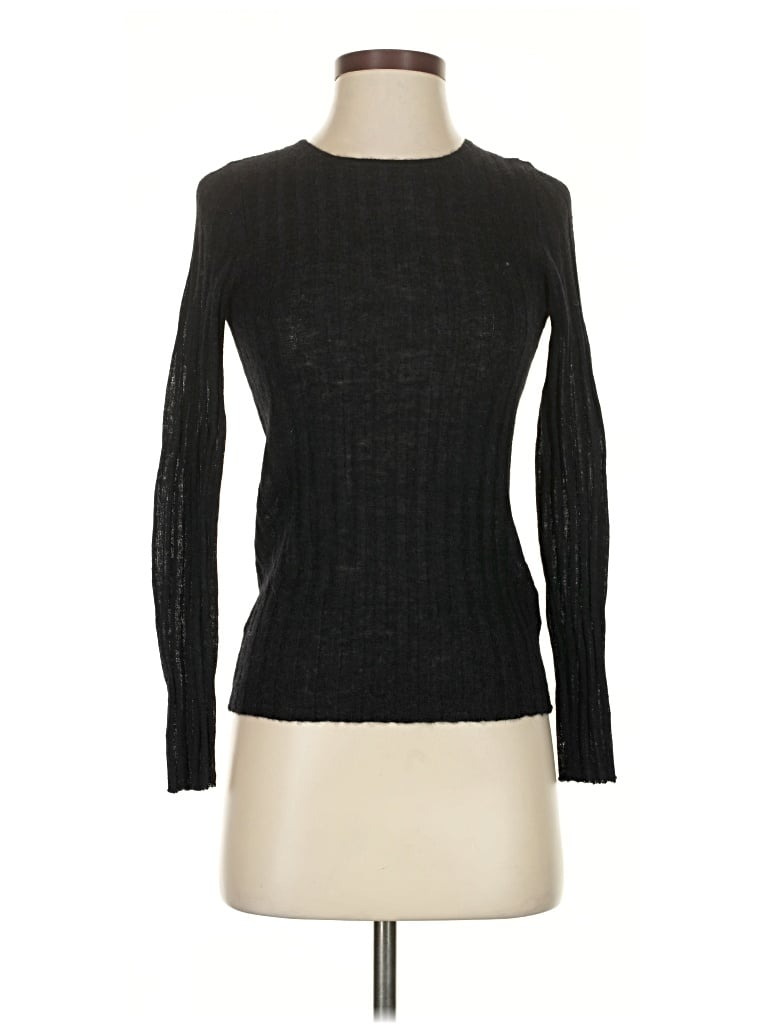 Pre-owned Madewell Turtleneck Sweater In Black