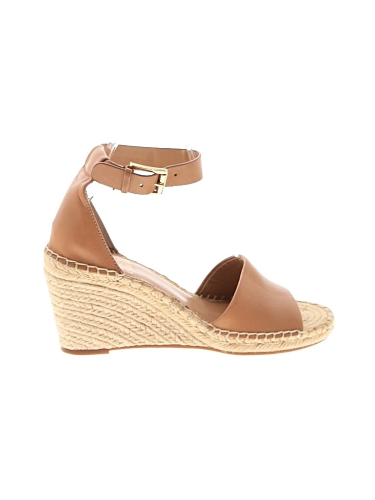 Pre-owned Vince Camuto Wedges In Orange