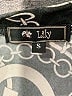Lily Paisley Black Cocktail Dress Size S - photo 7