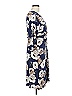 Assorted Brands Floral Blue Casual Dress Size L - photo 4