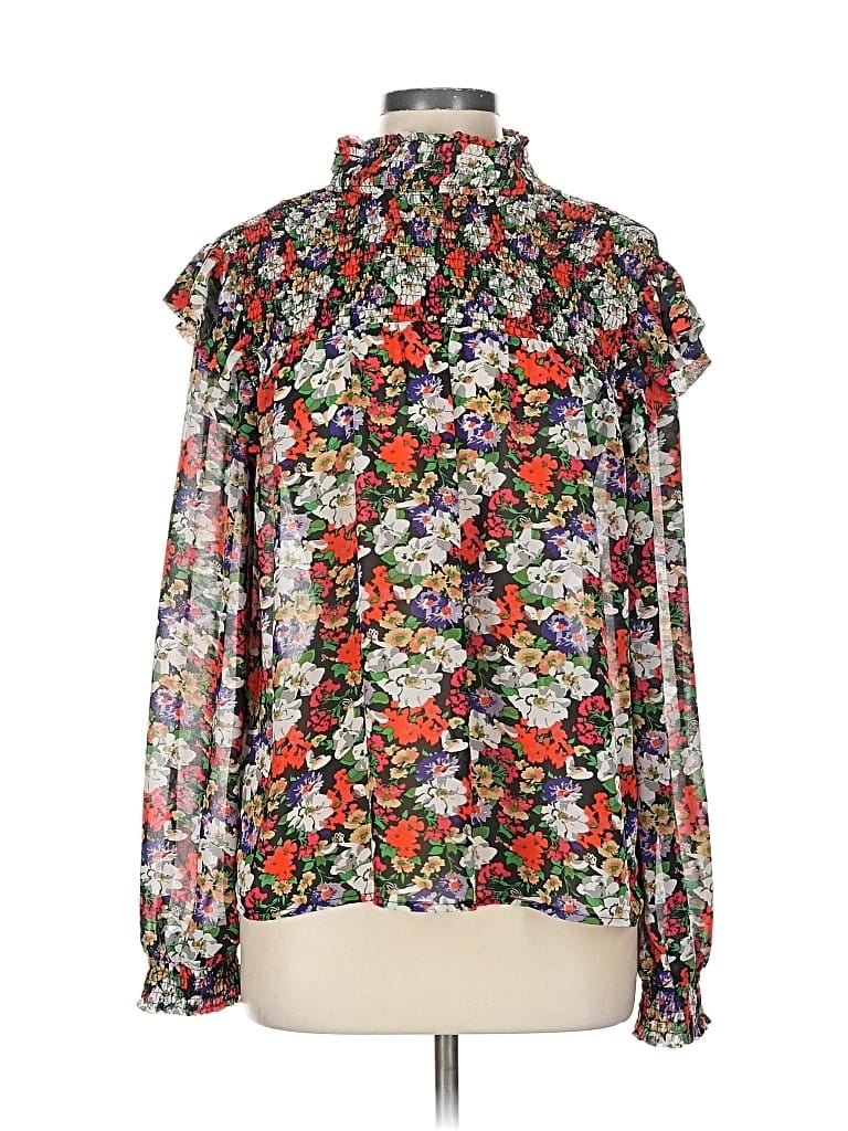 SUGAR LIPS Pre-owned Long Sleeve Turtleneck In Red