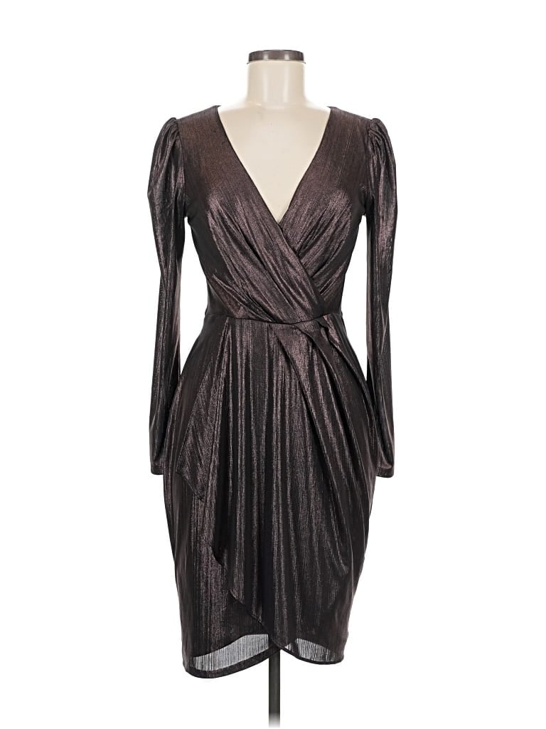 GUESS Pre-owned Cocktail Dress In Brown