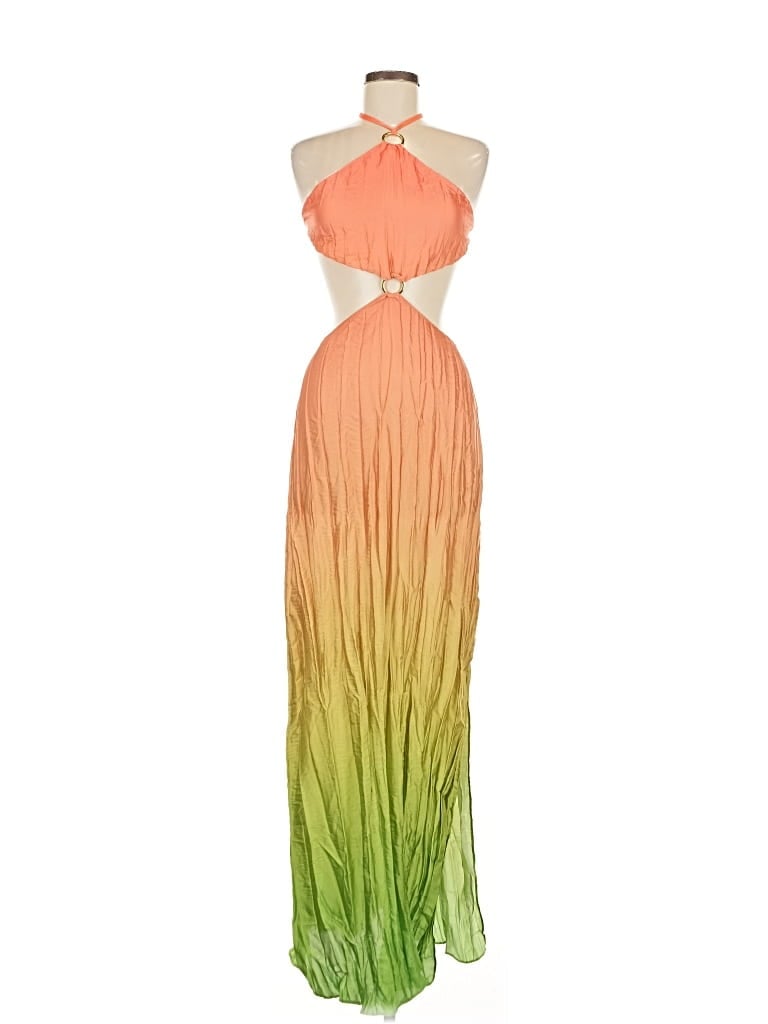 Pre-owned Baobab Collection Cocktail Dress In Orange