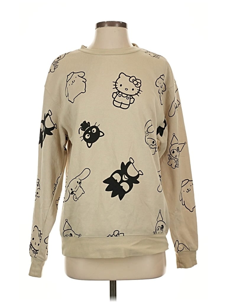 Pre-owned Hello Kitty Sweatshirt In Brown