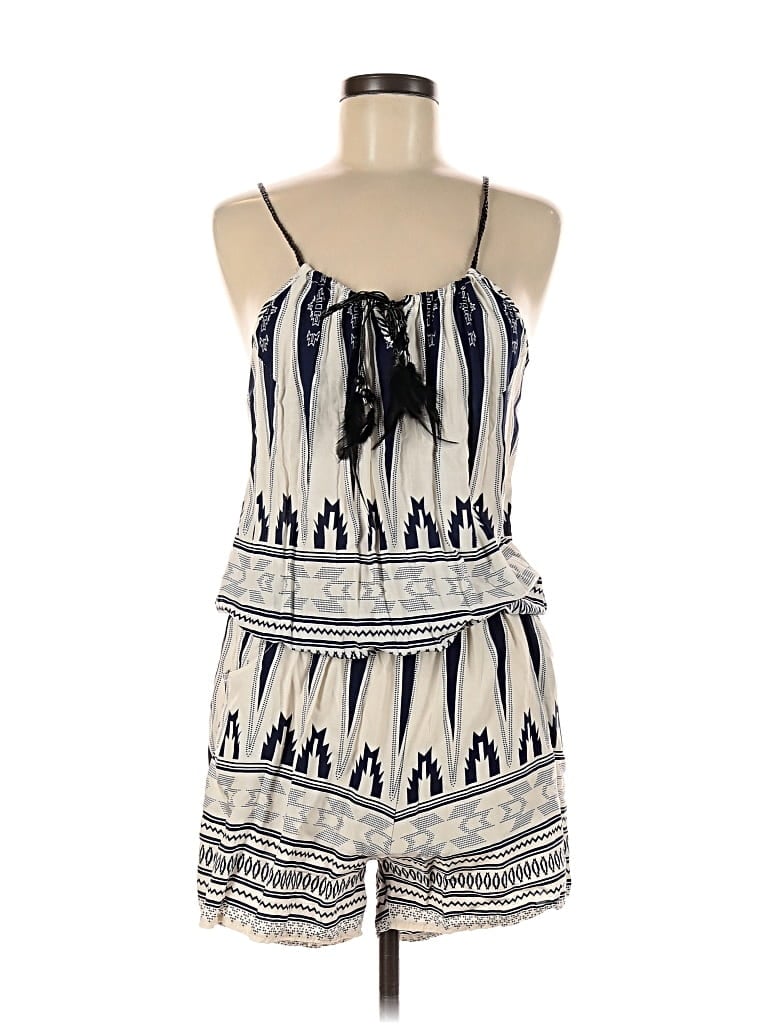 Pre-owned Assorted Brands Romper In White