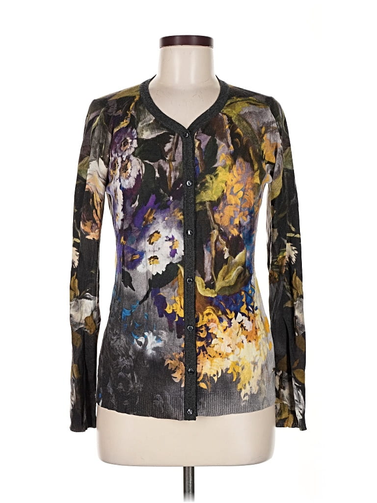 Pre-owned Escada Cardigan Sweater In Black