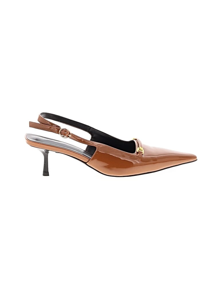 Pre-owned Unbranded Heels In Brown