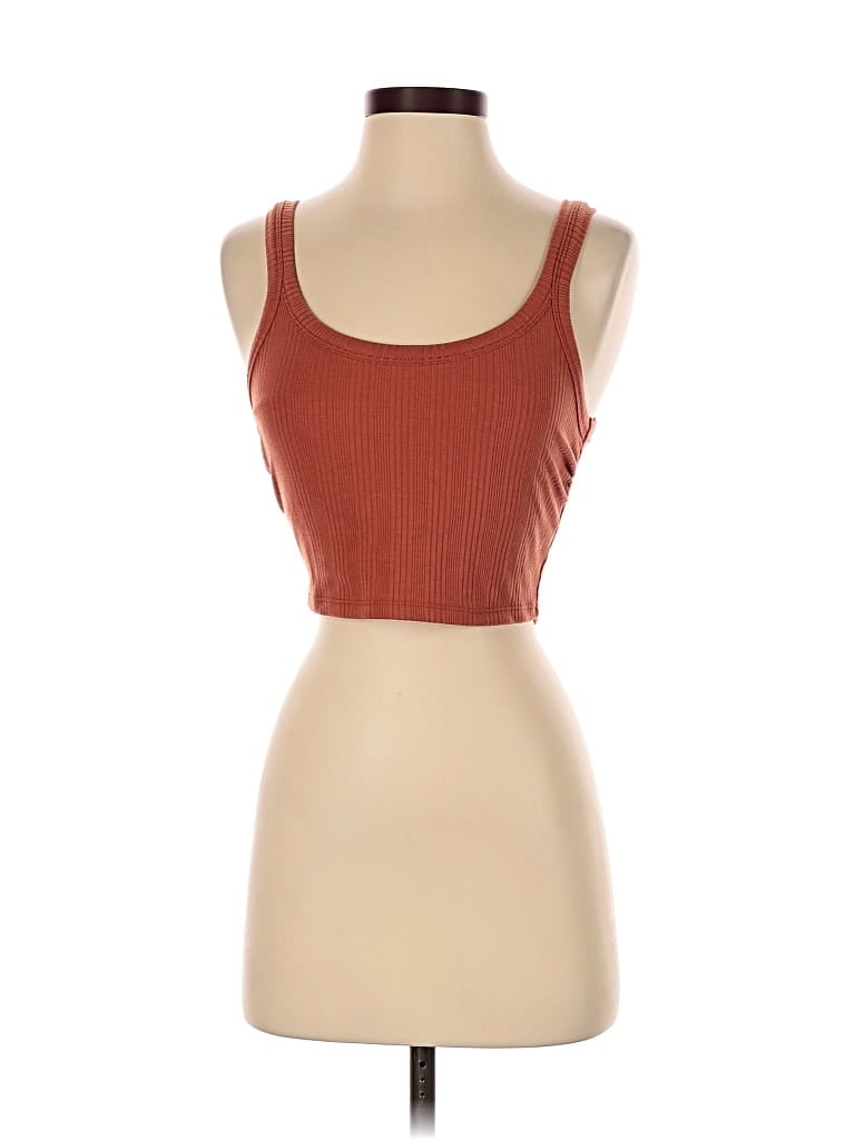 Vitamin A Tank Top Brown Strapless Neckline Tops In Brown