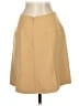 Alexandra Bartlett Solid Tan Wool Skirt Size 4 (petite) - photo 2