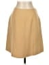 Alexandra Bartlett Solid Tan Wool Skirt Size 4 (petite) - photo 1
