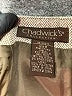 Chadwicks 100% Polyester Chevron-herringbone Tan Formal Skirt Size 8 - photo 3