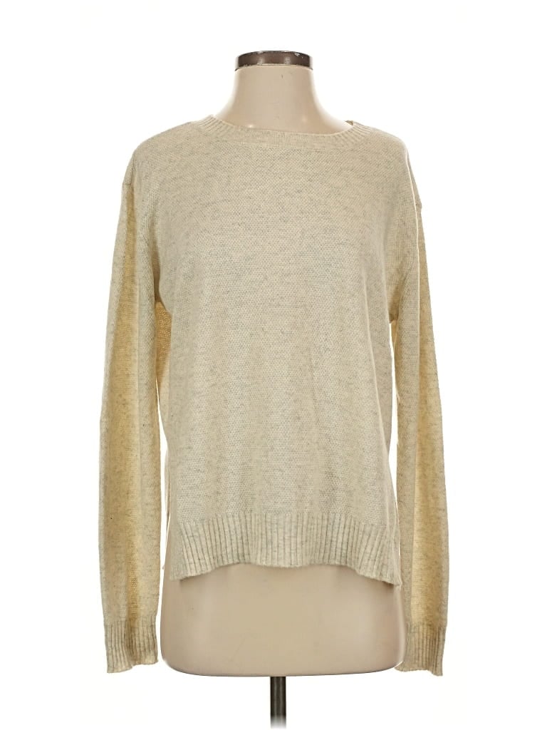 Pre-owned Frame Cashmere Pullover Sweater In Brown
