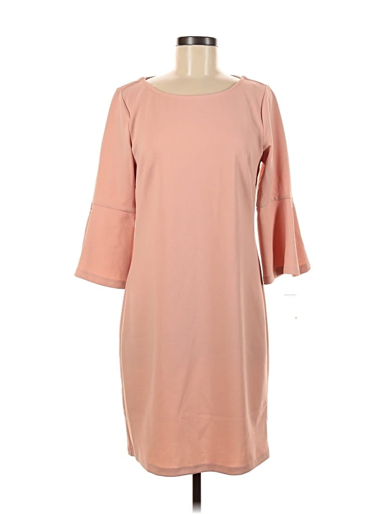 Pre-owned Nina Leonard Casual Dress In Pink