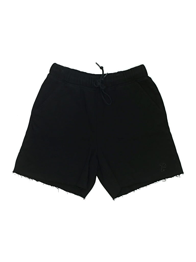 Pre-owned Victoria's Secret Pink Athletic Shorts In Black
