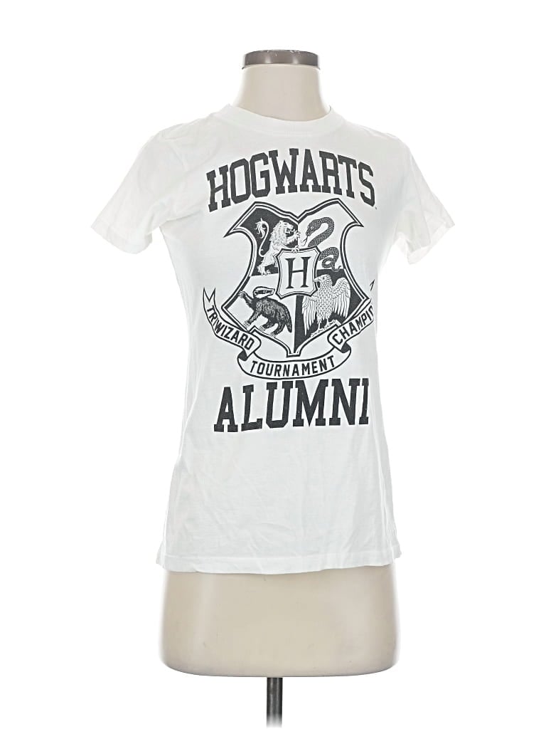 Pre-owned Harry Potter Short Sleeve T-shirt In White