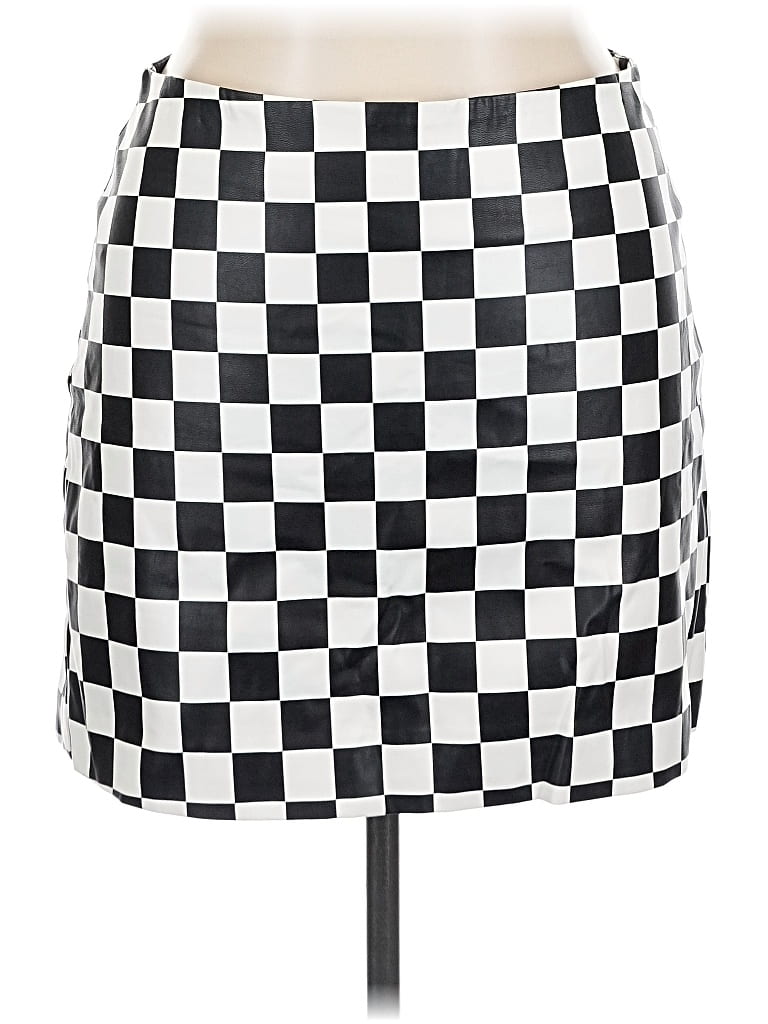 Pre-owned Forever 21 Plus Casual Skirt In Black