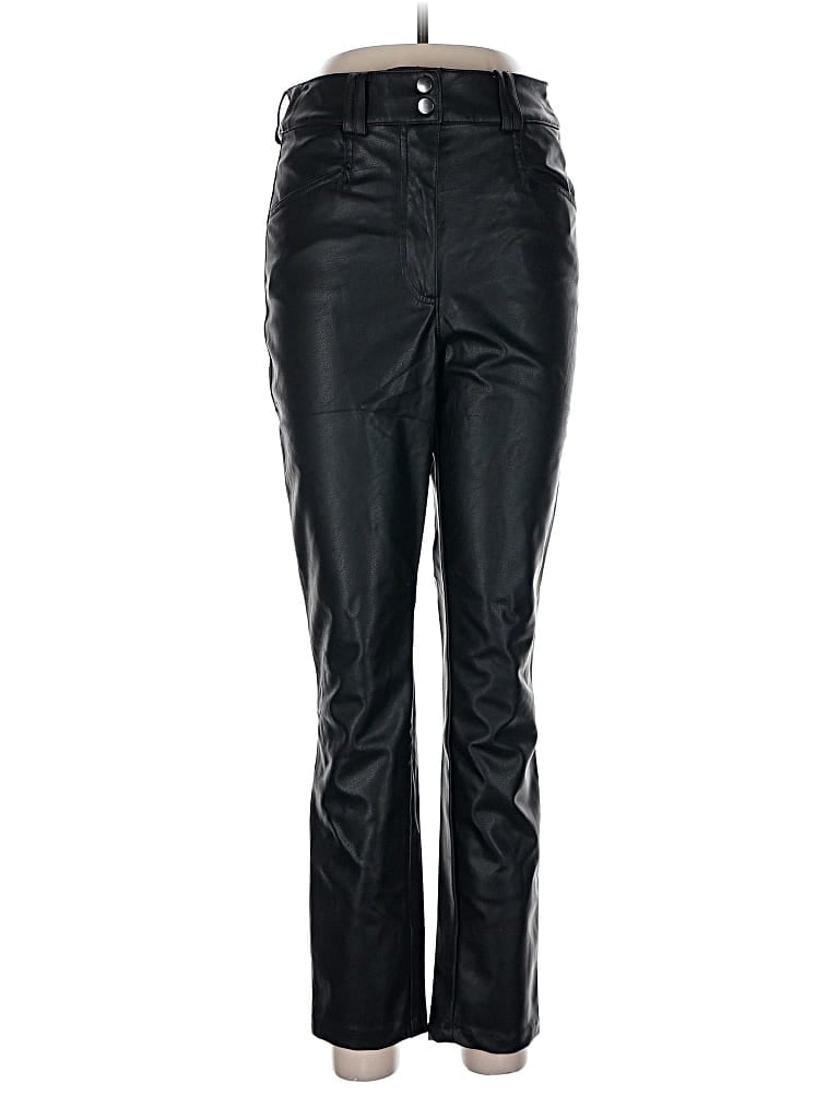 Pre-owned H&m Casual Pants In Black