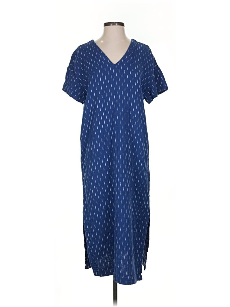 Pre-owned Faherty Casual Dress In Blue