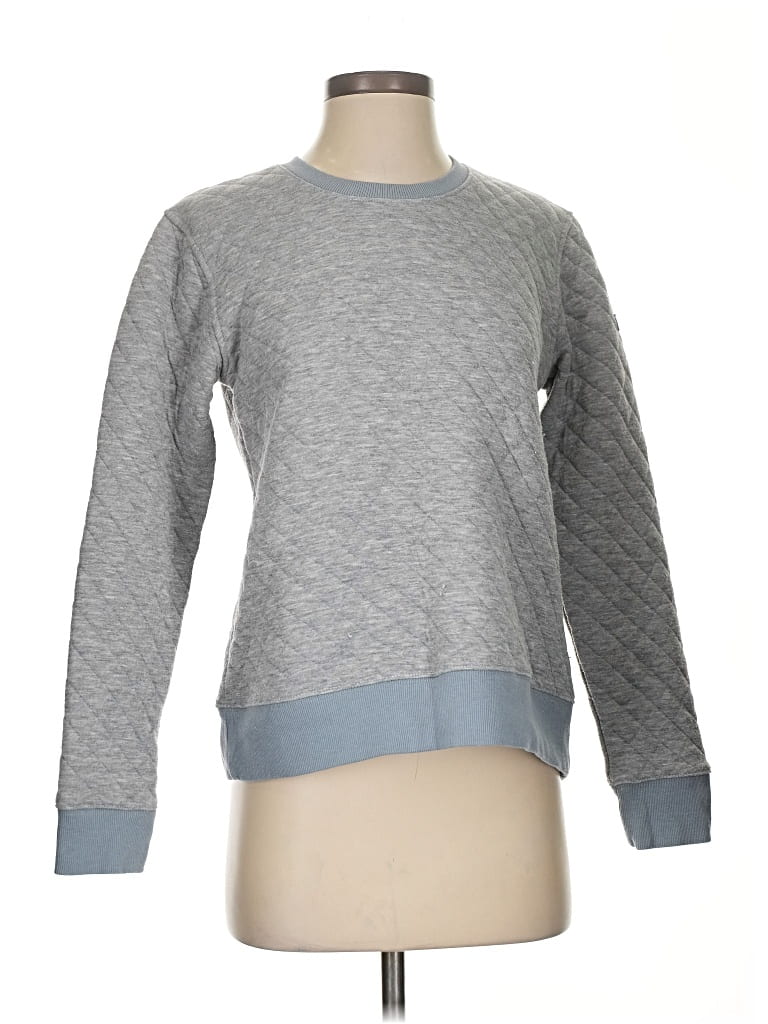 Pre-owned Columbia Sweatshirt In Gray