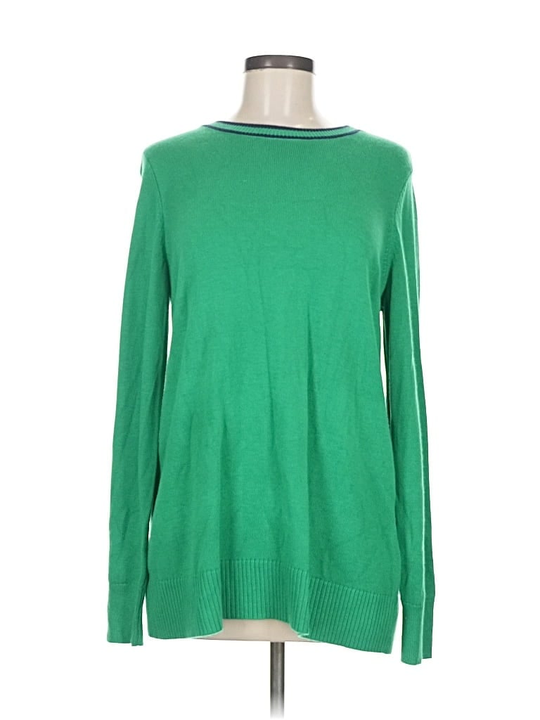 JOAN RIVERS Pre-owned Pullover Sweater In Green