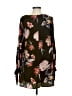 Miami 100% Polyester Floral Brown Casual Dress Size XS - photo 2
