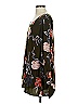Miami 100% Polyester Floral Brown Casual Dress Size XS - photo 5