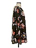 Miami 100% Polyester Floral Brown Casual Dress Size XS - photo 4