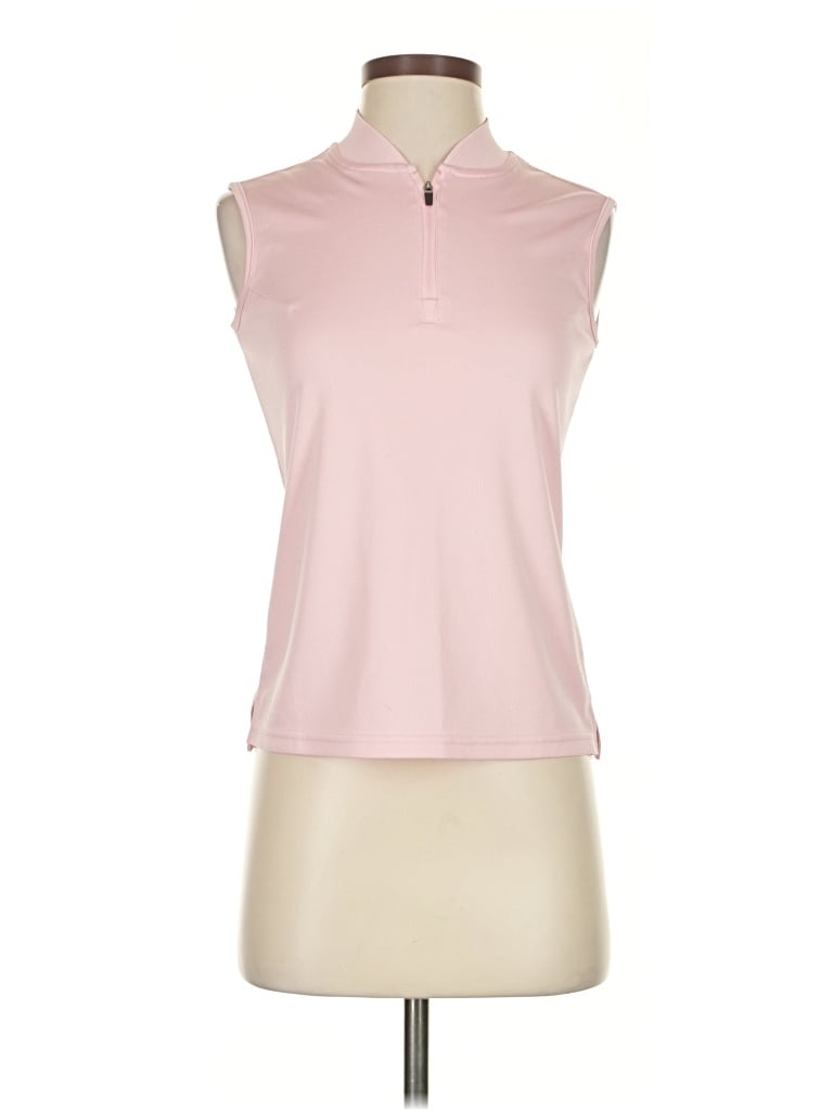 Pre-owned Unbranded Sleeveless T-shirt In Pink