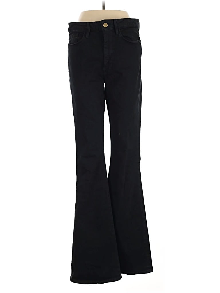 Pre-owned Frame Jeans In Black