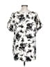 Quechua Ivory Short Sleeve Blouse Size L - photo 2
