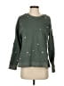 Hem & Thread Stars Green Sweatshirt Size S - photo 1