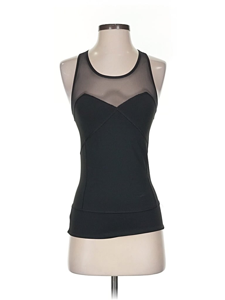Pre-owned Adidas Stella Mccartney Tank Top Black Strapless Neckline Tops