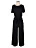 LOFT Beach Solid Black Jumpsuit Size XS - photo 1