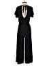 LOFT Beach Solid Black Jumpsuit Size XS - photo 2
