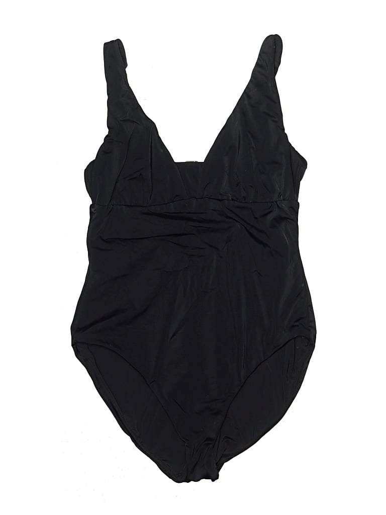 Pre-owned Andie One Piece Swimsuit In Black