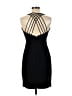 Gillian Solid Black Cocktail Dress Size 6 - photo 2