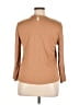 MNG 100% Viscose Tan 3/4 Sleeve Blouse Size XL - photo 2
