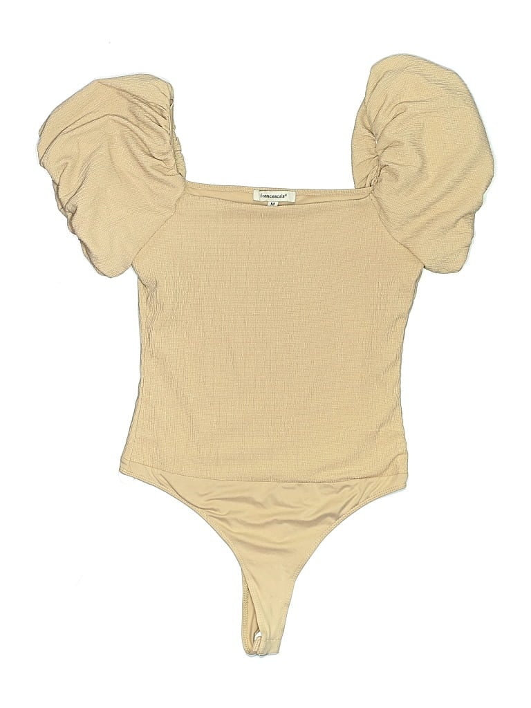 Pre-owned Francesca's Bodysuit In Brown