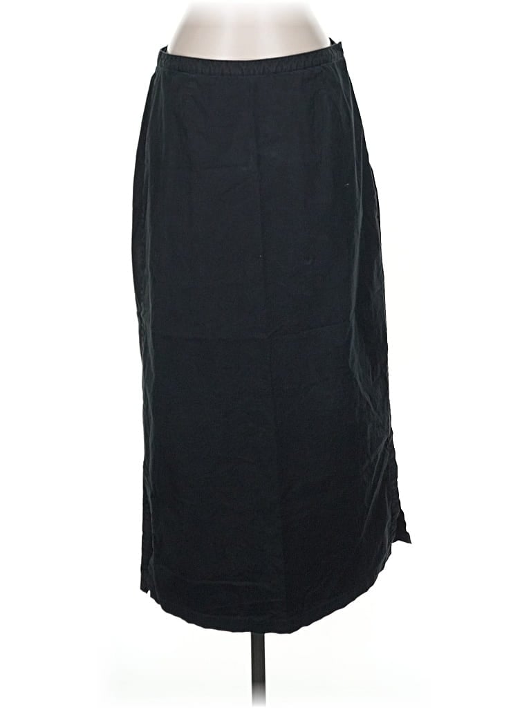 Pre-owned Eileen Fisher Formal Skirt In Black