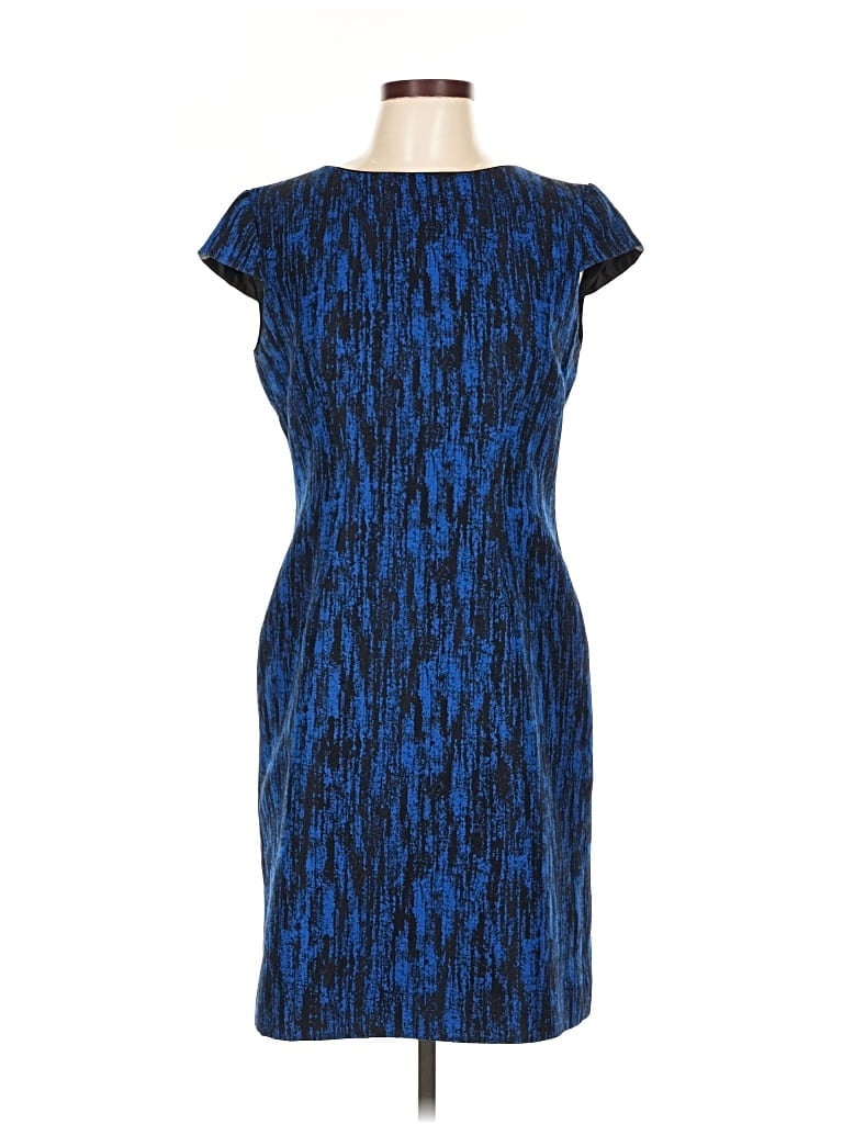 Pre-owned Tahari By Asl Cocktail Dress In Blue