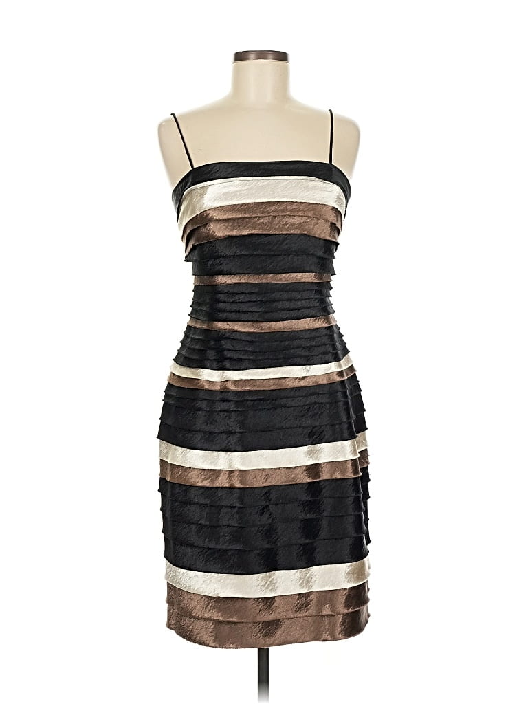 Pre-owned Dressbarn Cocktail Dress In Brown