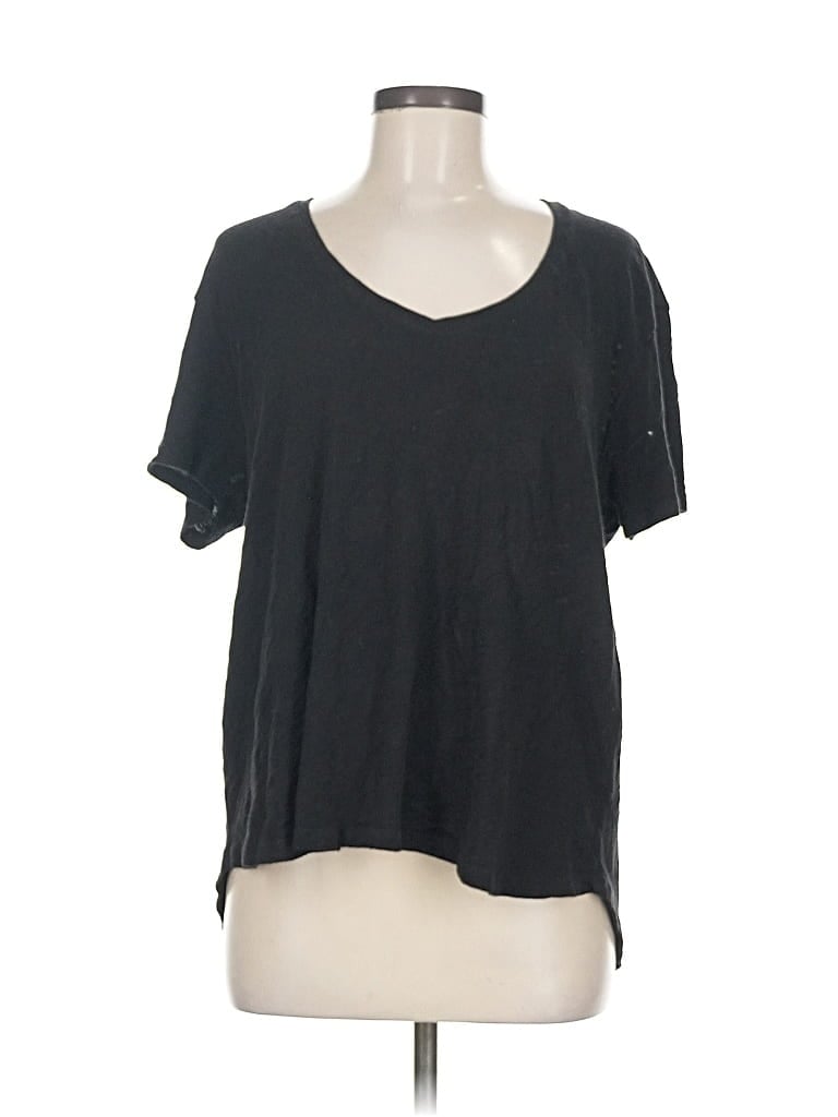 Pre-owned Atm Anthony Thomas Melillo Short Sleeve T-shirt In Black