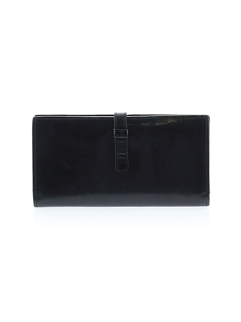 Pre-owned Coach Leather Clutch In Black