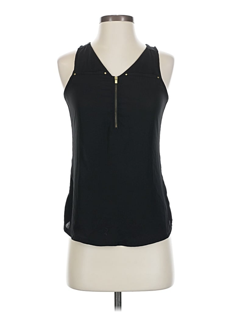 EXPRESS Pre-owned Sleeveless Blouse In Black