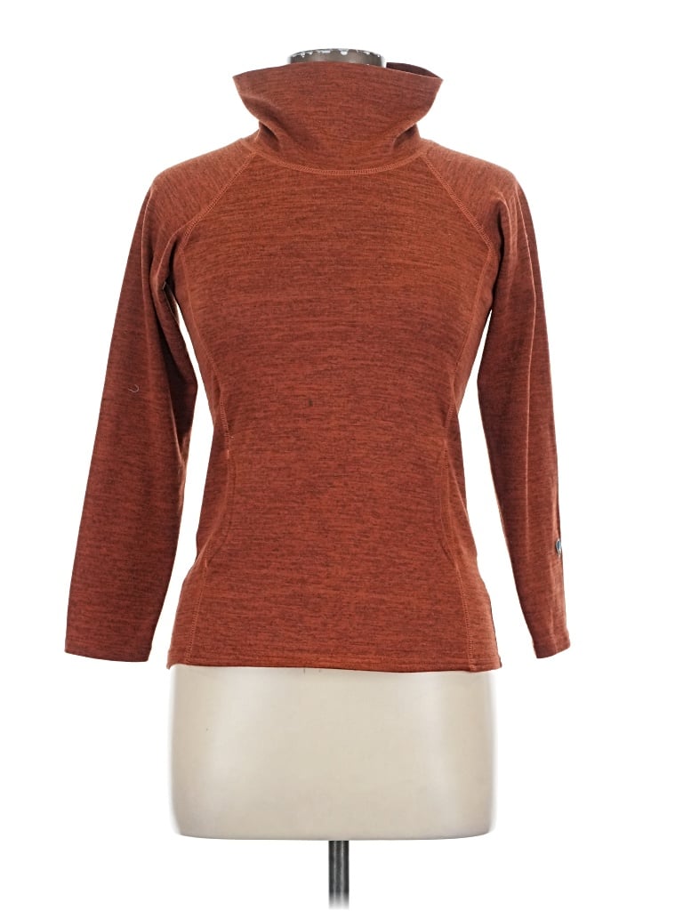 Pre-owned Kuhl Long Sleeve Turtleneck In Brown