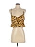 4SI3NNA 100% Polyester Yellow Sleeveless Top Size S (estimated) - photo 1