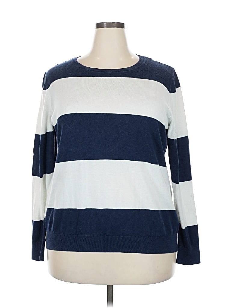 Pre-owned Old Navy Pullover Sweater In Blue